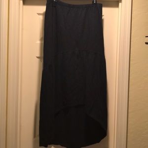 Long black Roxy skirt